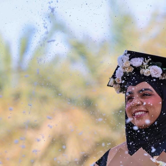 Bayan College students celebrating graduation